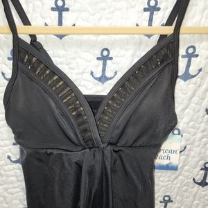 NWT Women's Tankini American Beach Size S